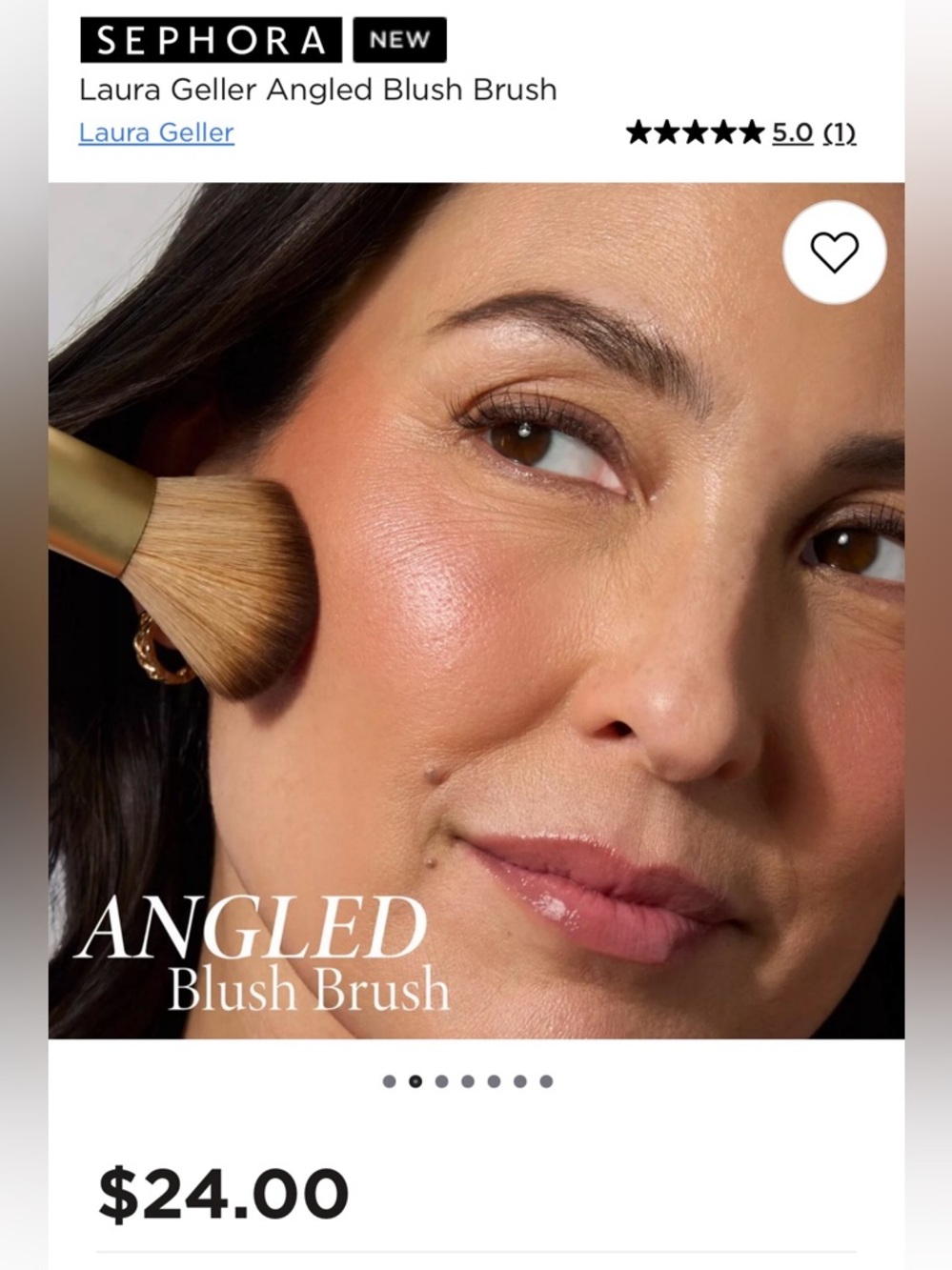 Laura Geller Black & Gold Angled Blush Brush - Picture 3 of 12